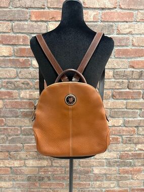 Dooney & Bourke  Brown Leather Backpack